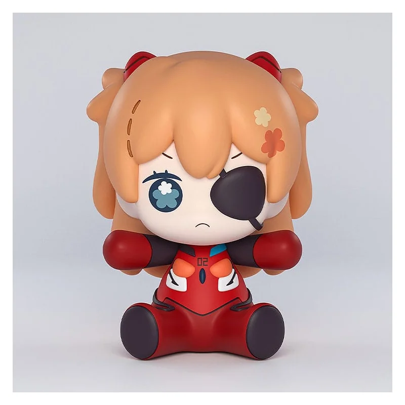 Figurine Neon Genesis Evangelion: Rebuild of Evangelion figurine Chibi Huggy Good Smile Asuka Shikinami Langley: Eye Patch Ver. 