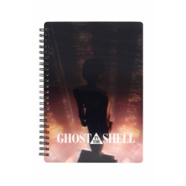  Ghost in the Shell cahier effet 3D Motoko Kusanagi Art