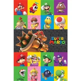  SUPER MARIO - Characters - Poster 61 x 92cm