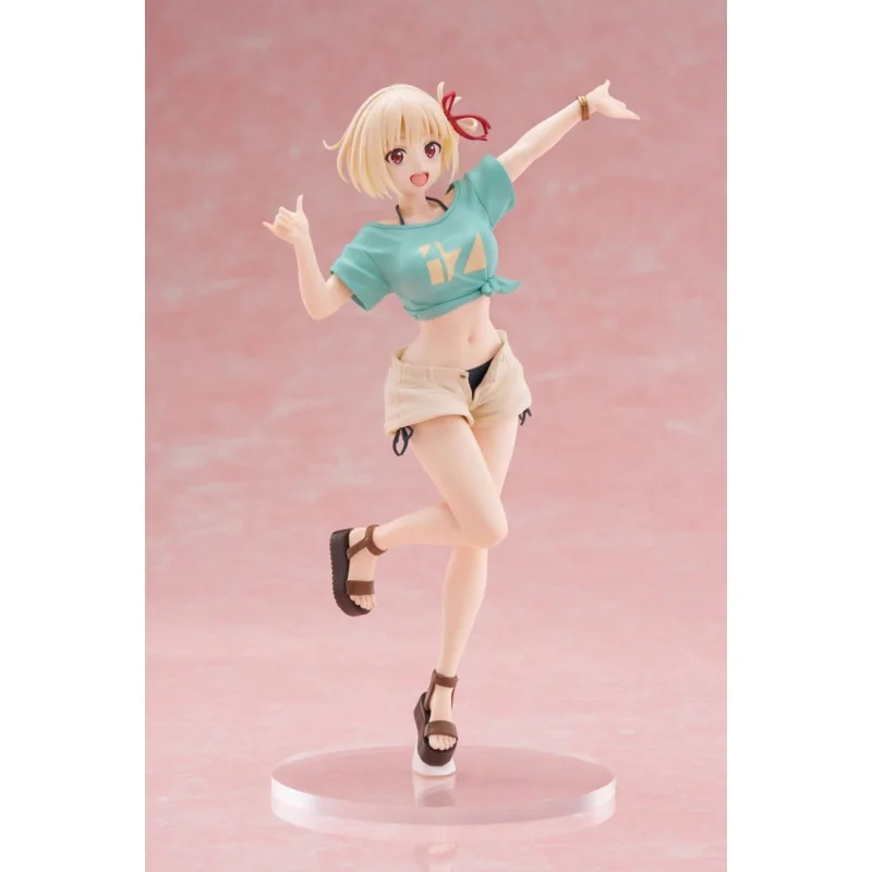 Figurine Lycoris Recoil - Statuette Coreful Chisato Nishikigi Hawaiian Version