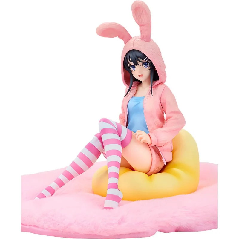 Figurine Rascal Does Not Dream of a Knapsack Kid - 1/7 Mai Sakurajima Hoodie Look Rabbit Ears Version