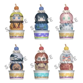 Figurine Naruto Shippuden pack 6 trading figures Tsumichen Stack up & Change 8 cm (with gift)