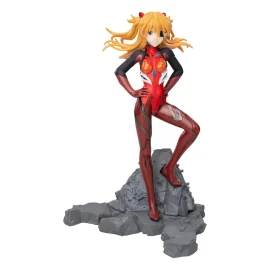 Figurine Evangelion: 3.0+1.0 Thrice Upon a Time statuette Luminasta PVC Asuka Shikinami Langley Vignetteum 30th Anniversary Ver