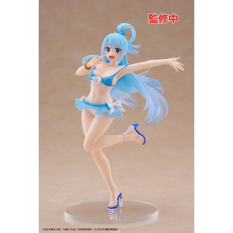 Figurine KonoSuba: God's Blessing on This Wonderful World! 3 Coreful Aqua Swimwear Ver. 18 cm