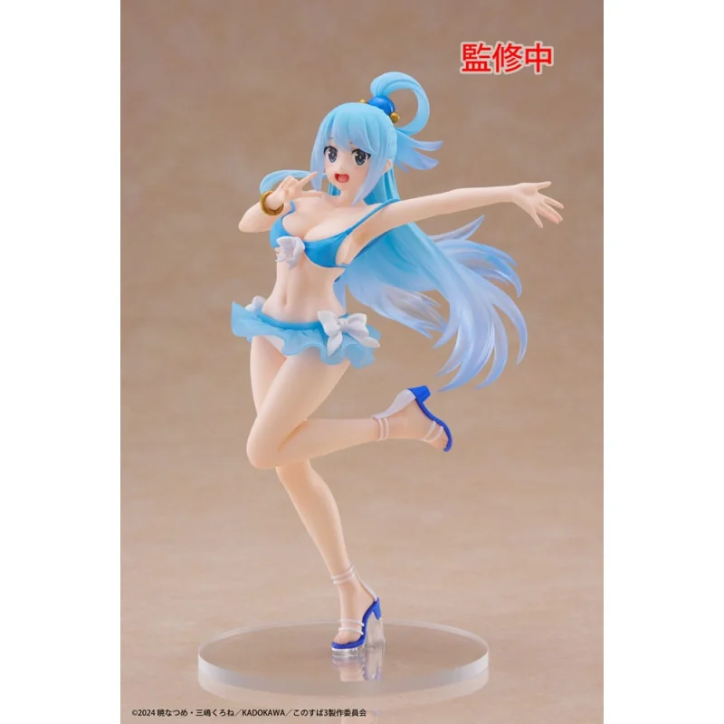 Figurine KonoSuba: God's Blessing on This Wonderful World! 3 Coreful Aqua Swimwear Ver. 18 cm