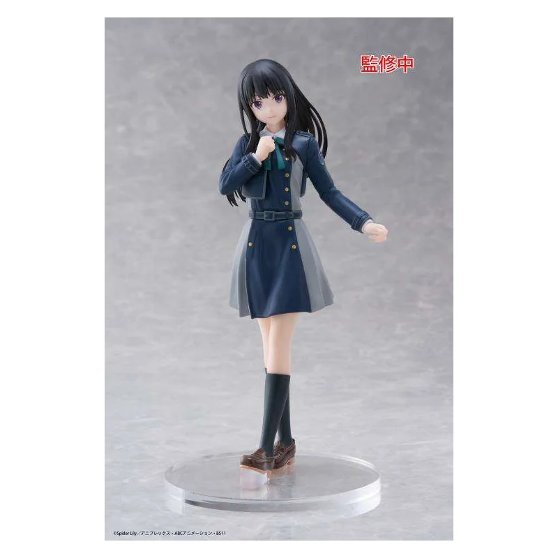 Figurine Lycoris Recoil Takina School Uniform Coreful Figure 18cm