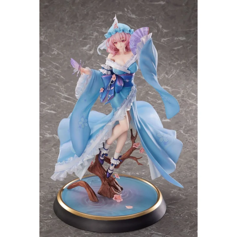 Touhou Project 1/6 Ghost From the Calamitous Nirvana Yuyuko Saigyouji Deluxe Edition 32 cm