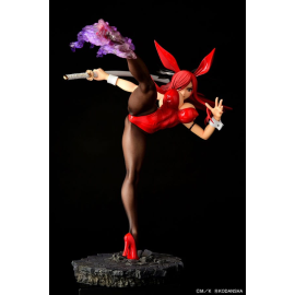 Figurine Fairy Tail statuette 1/6 Erza Scarlet High Kick Crimson Bunny Ver. 37 cm