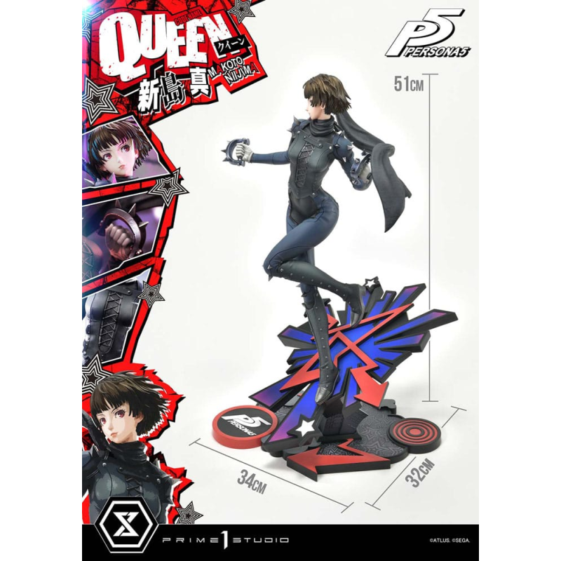 Persona 5 statuette Premium Masterline Series 1/4 Makoto Niijima "Queen" Bonus Version 51 cm