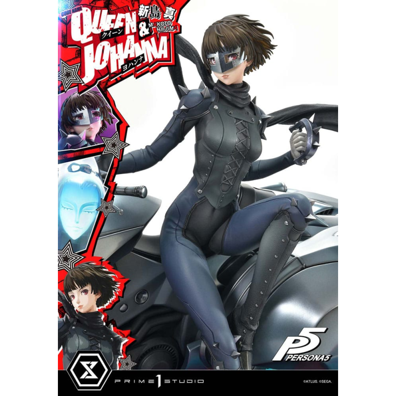 Persona 5 statuette Premium Masterline Series 1/4 Makoto Niijima "Queen" & Johanna Bonus Version 42 cm