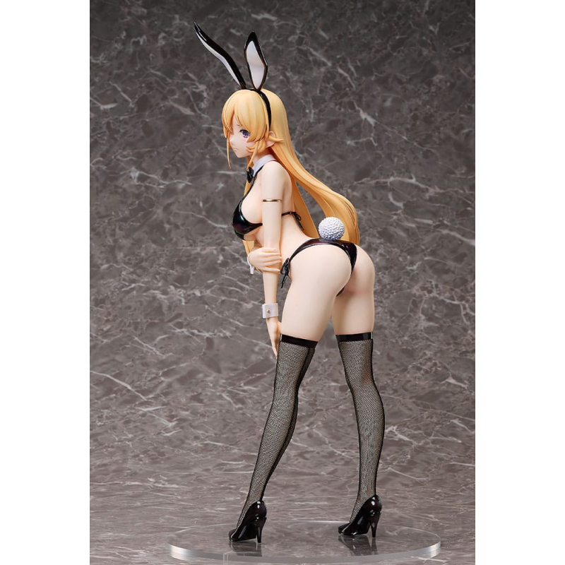 FREE51339 Food Wars Shokugeki no Soma statuette 1/4 Erina Nakiri Bikini Bunny Ver. 47 cm