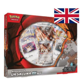 Pokémon TCG Bloodmoon Ursaluna EX Box November 2024 *ANGLAIS*