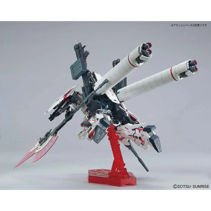 HGUC 1/144 UNICORN FULL ARMOR GUNDAM RED Voir