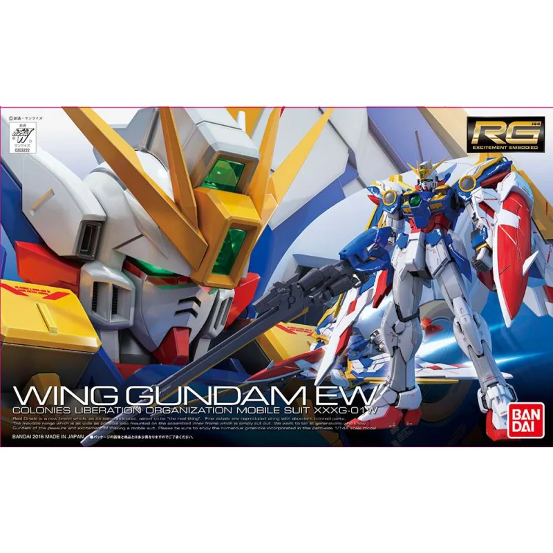 Gundam Gunpla RG 1/144 020 XXXG-01W Wing Gundam EW