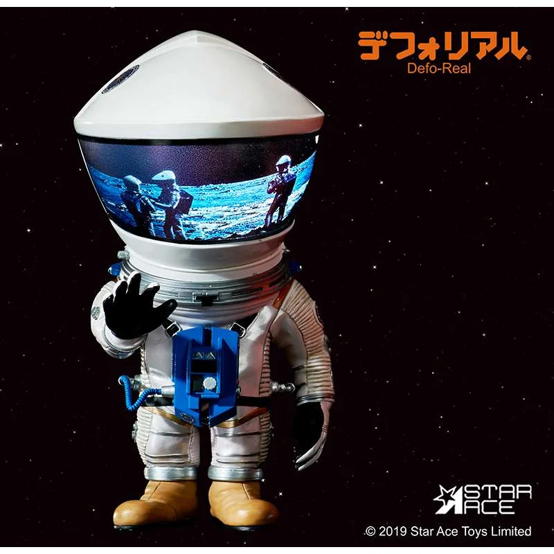 2001, l'Odyssée de l'espace figurine Artist Defo-Real Series DF Astronaut Silver Ver. 15 cm