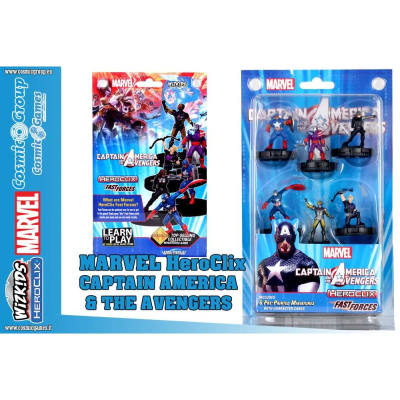 Marvel HeroClix : Captain America and the Avengers Fast Forces