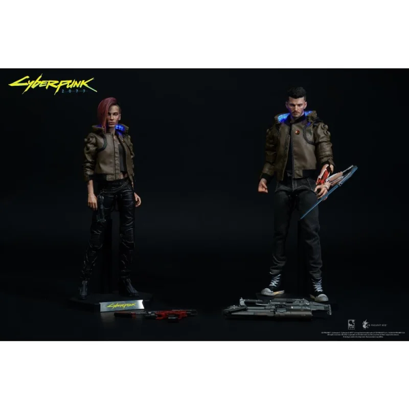 Cyberpunk 2077 figurines V Male, V Female & Yaiba Kusanagi Ultimate Set