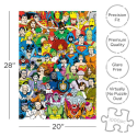 DC Comics puzzle Retro Cast (1000 pièces)