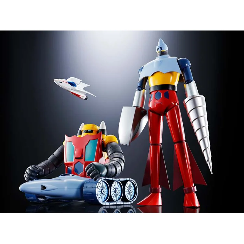 Getter Robo Soul Of Chogokin GX-91 Getter 2&3 D.C. Tv Anime Version 18cm