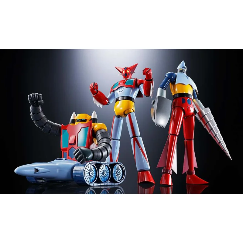 Getter Robo Soul Of Chogokin GX-91 Getter 2&3 D.C. Tv Anime Version 18cm