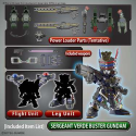 Gundam Gunpla SDW Heroes 12 Sergeant Verde Buster Gundam