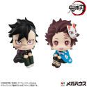 Demon Slayer Kimetsu no Yaiba statuettes PVC Look Up Genya & Tanjiro Final Selection LTD Ver. 11 cm