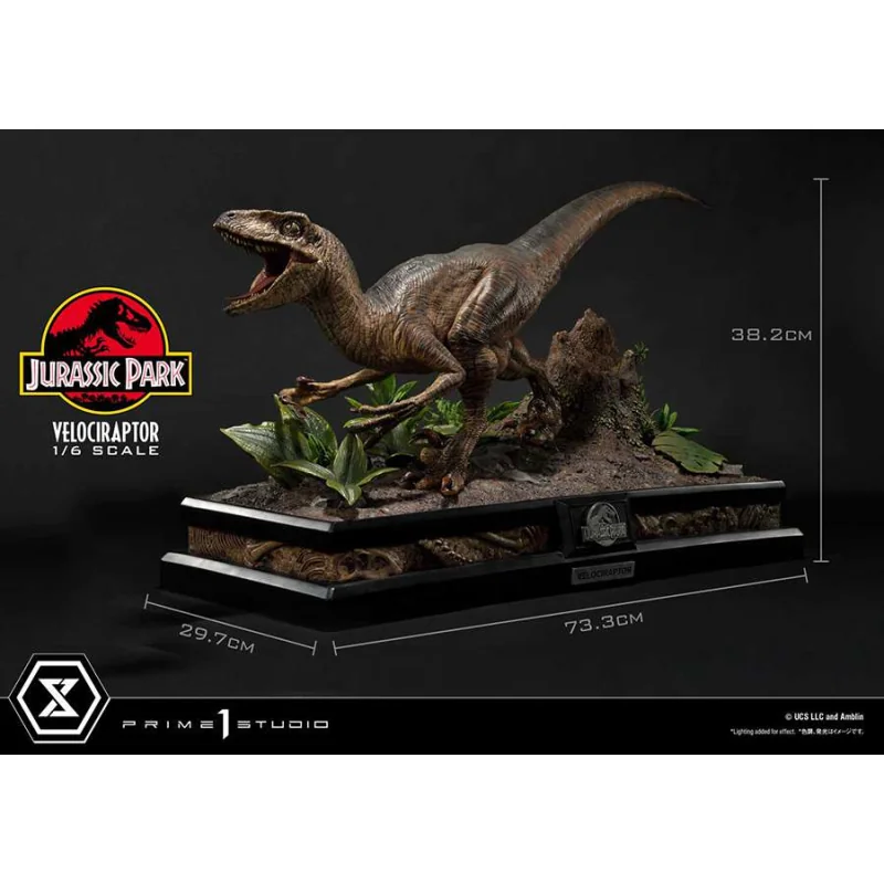 Jurassic Park statuette Legacy Museum Collection 1/6 Velociraptor Attack 38 cm