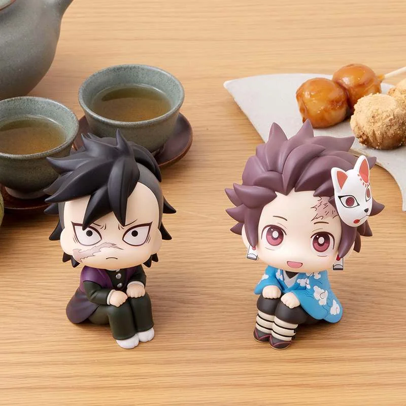 Demon Slayer Kimetsu no Yaiba statuettes PVC Look Up Genya & Tanjiro Final Selection LTD Ver. 11 cm