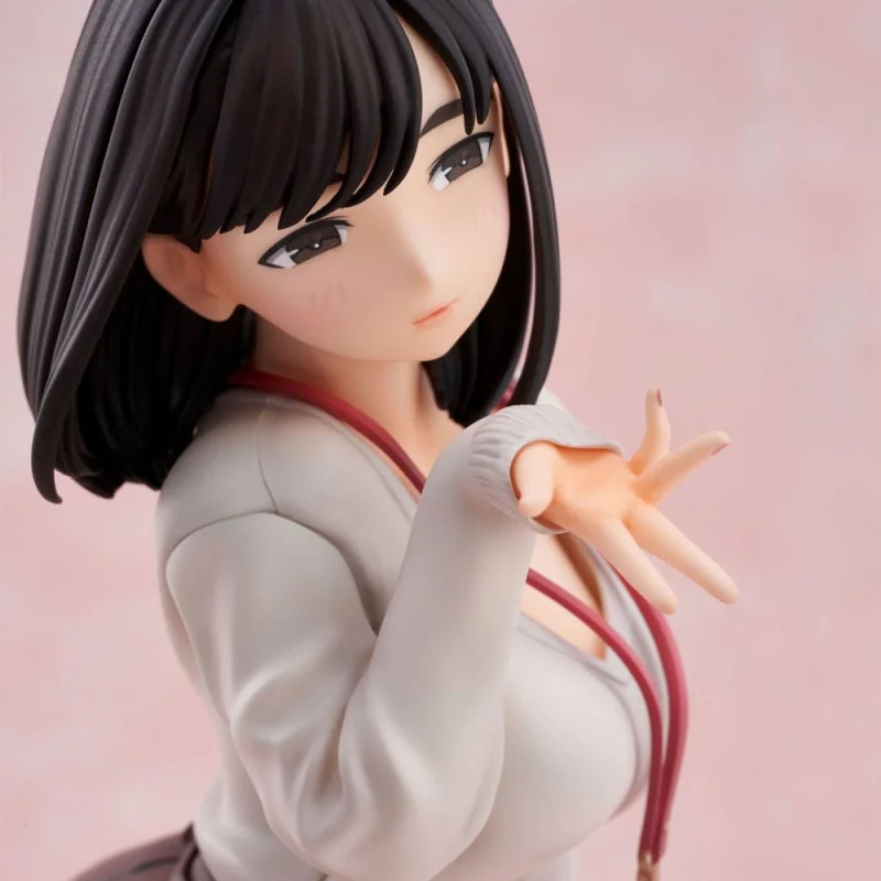 Senpai Is Mine (Ganbare Douki-chan) statuette PVC Kohai-chan Limited Throw Kiss Ver. 22 cm