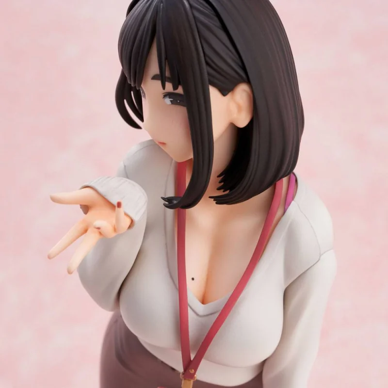 Senpai Is Mine (Ganbare Douki-chan) statuette PVC Kohai-chan Limited Throw Kiss Ver. 22 cm