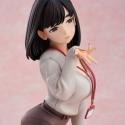 Senpai Is Mine (Ganbare Douki-chan) statuette PVC Kohai-chan Limited Throw Kiss Ver. 22 cm