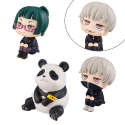 Jujutsu Kaisen statuettes PVC Look Up Maki & Toge & Panda Limited Ver. 11 cm