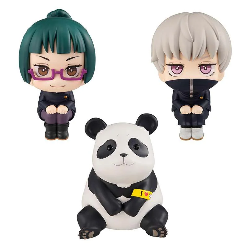 Jujutsu Kaisen statuettes PVC Look Up Maki & Toge & Panda Limited Ver. 11 cm