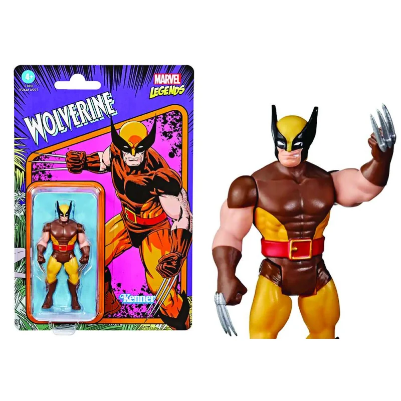 Marvel Legends Retro Wolverine 10cm