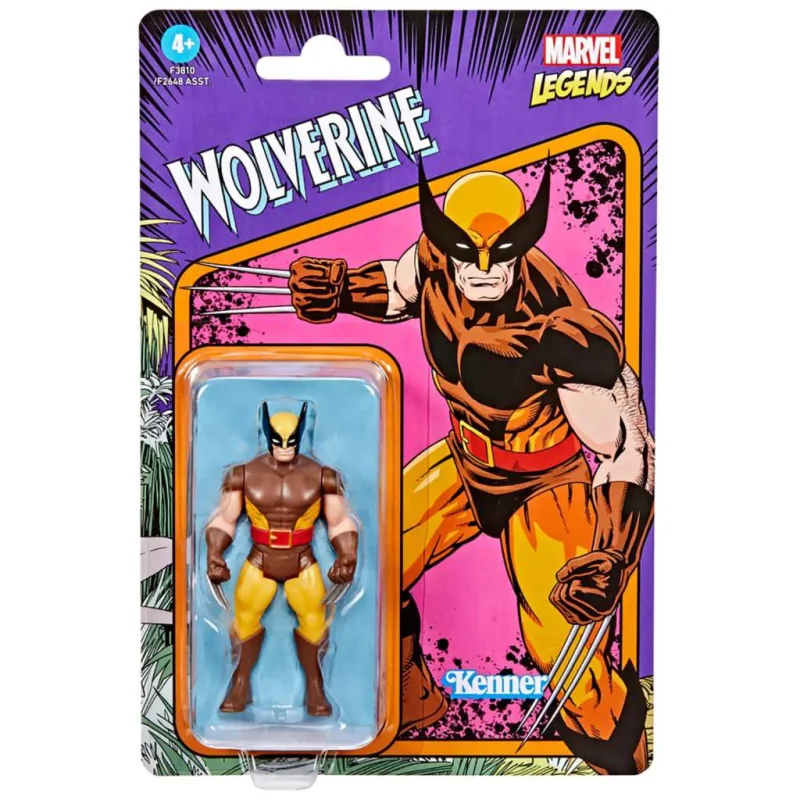 Marvel Legends Retro Wolverine 10cm