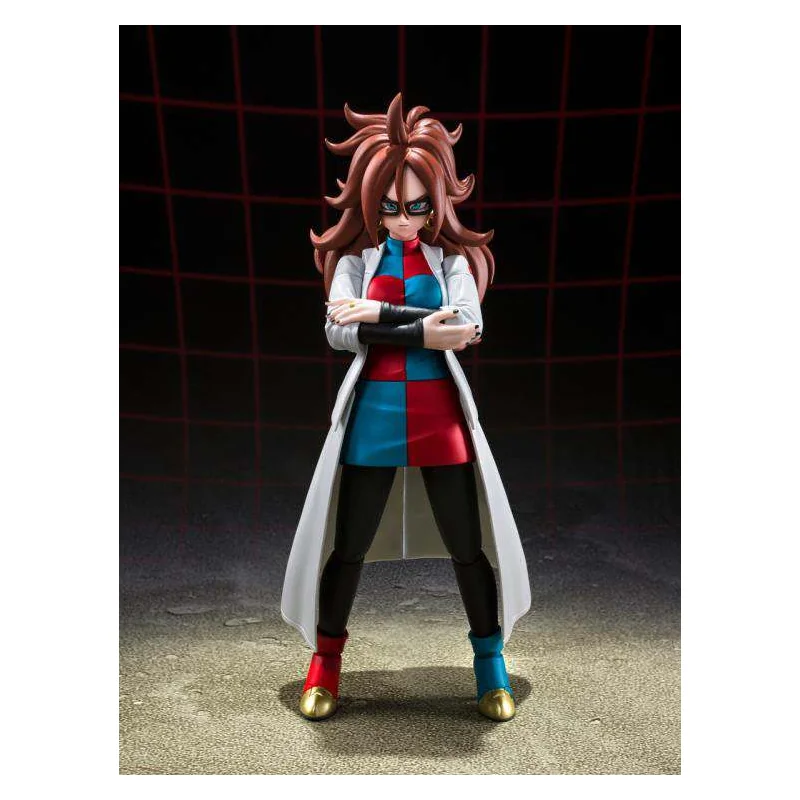 DBZ Fighter Z SH Figuarts Android 21 Lab Coat 14,5cm