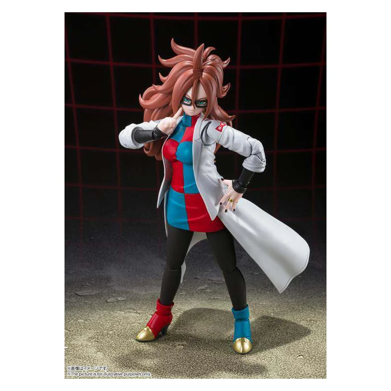 DBZ Fighter Z SH Figuarts Android 21 Lab Coat 14,5cm