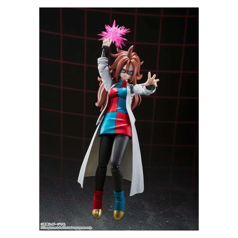 DBZ Fighter Z SH Figuarts Android 21 Lab Coat 14,5cm