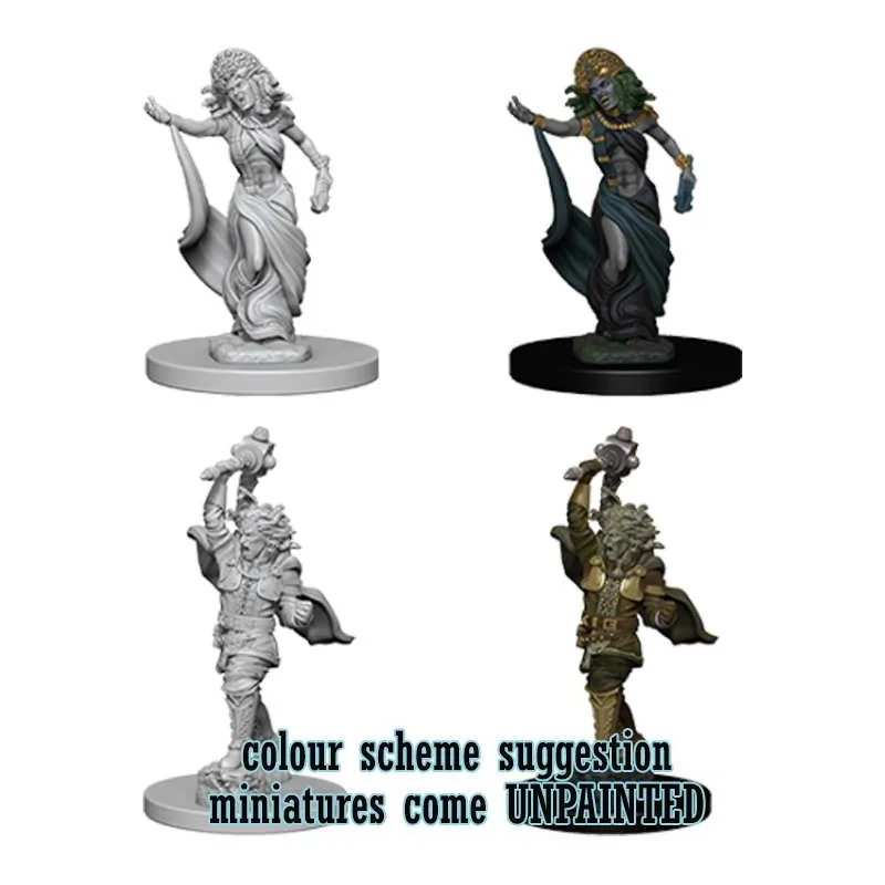 Donjons et Dragons : Les Merveilleuses Miniatures de Nolzur - Medusas