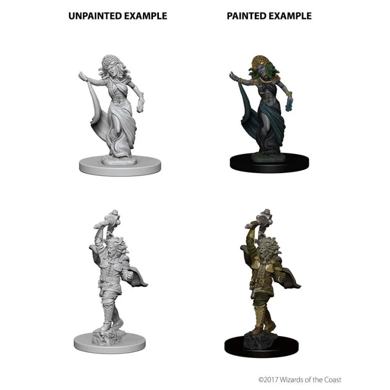 Donjons et Dragons : Les Merveilleuses Miniatures de Nolzur - Medusas