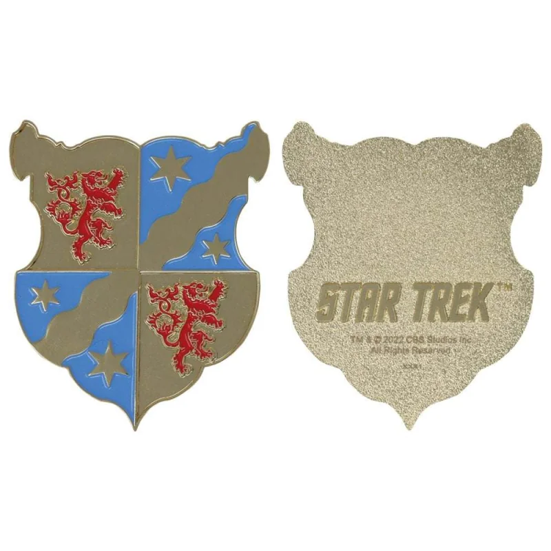 Star Trek médaillon Picard Family Crest Limited Edition