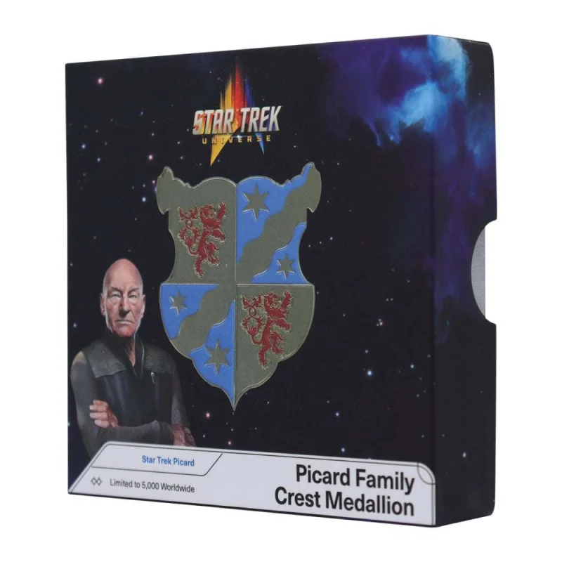 Star Trek médaillon Picard Family Crest Limited Edition