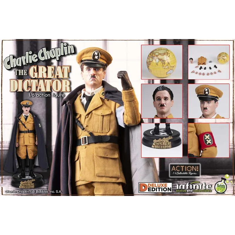 CHARLIE CHAPLIN LE GRAND DICTATEUR 1/6 DLX