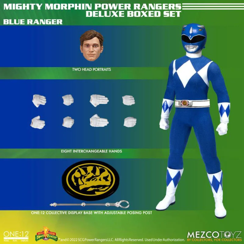 ONE12COLLECTIVE MM POWER RANGERS DLX SET