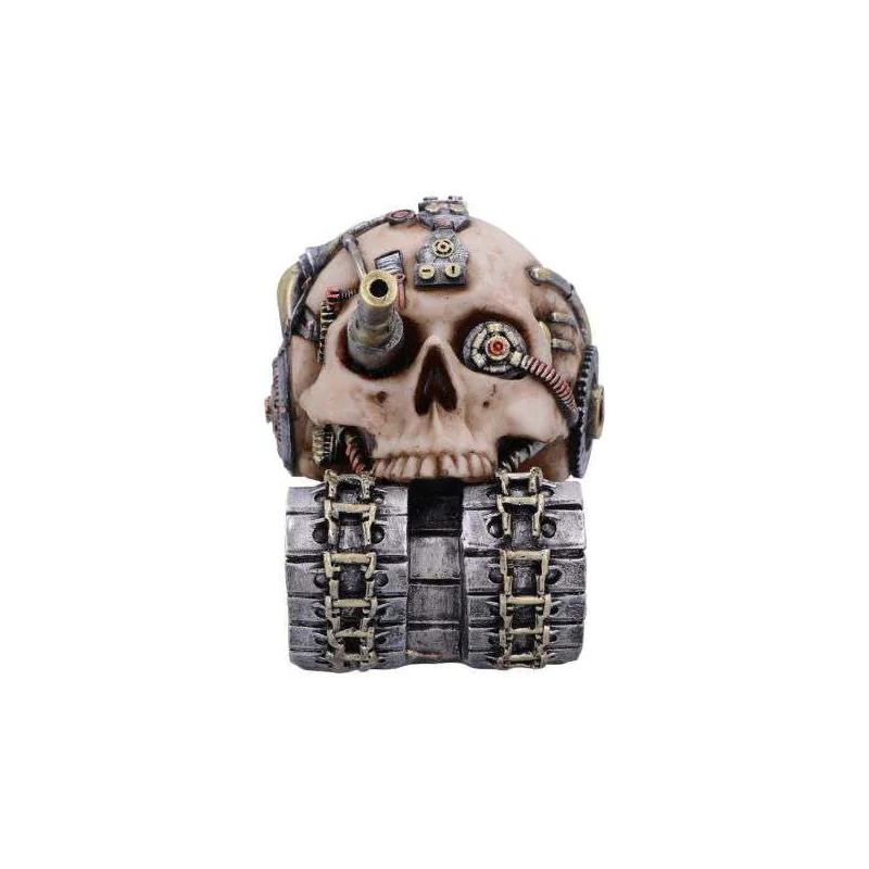 TECHNO TANK STEAMPUNK SKULL FIG