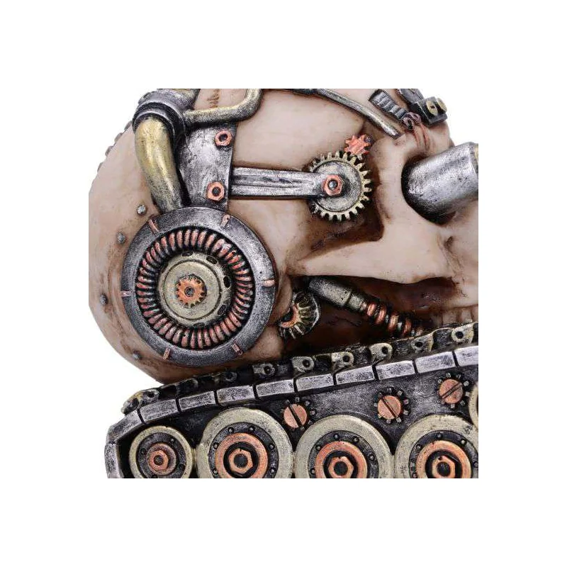 TECHNO TANK STEAMPUNK SKULL FIG