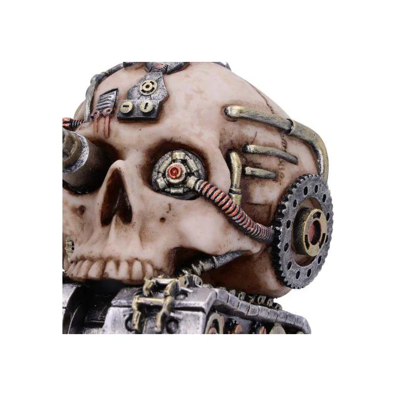 TECHNO TANK STEAMPUNK SKULL FIG