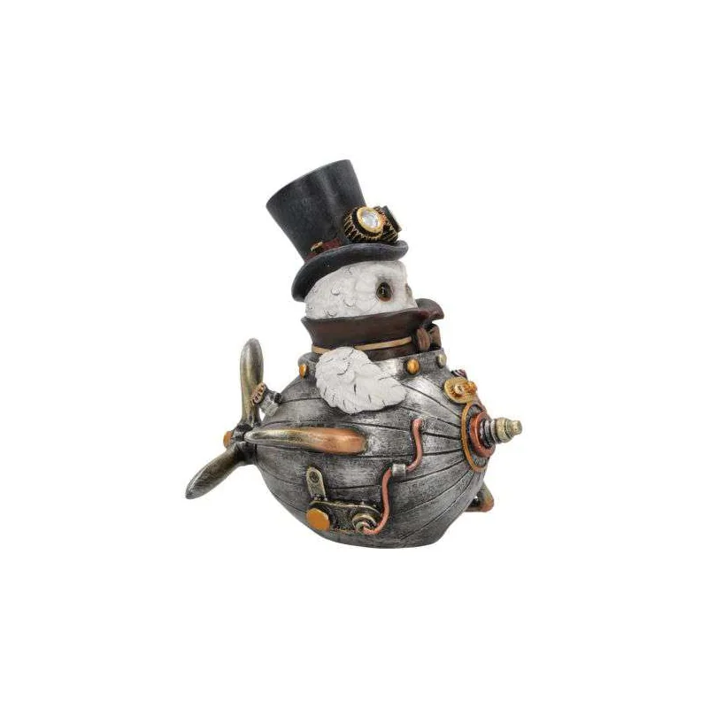 AVIAN INVENTION STEAMPUNK OWL FIG