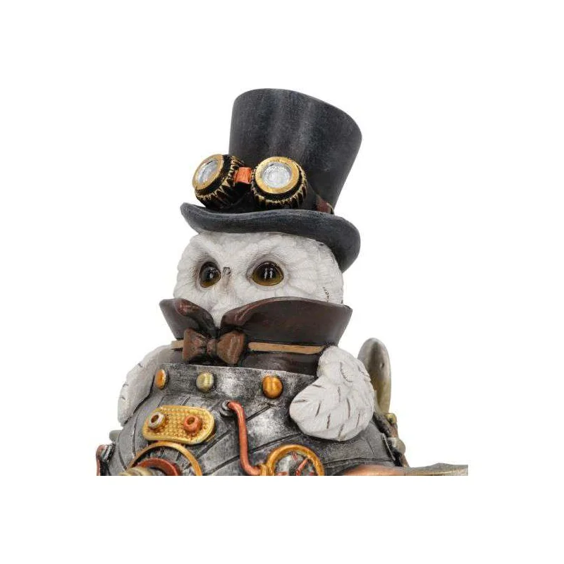 AVIAN INVENTION STEAMPUNK OWL FIG