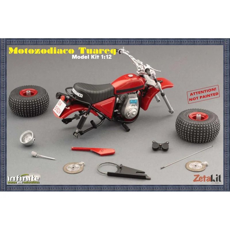 TUAREG MOTO ZODIACO MODEL KIT 1/12